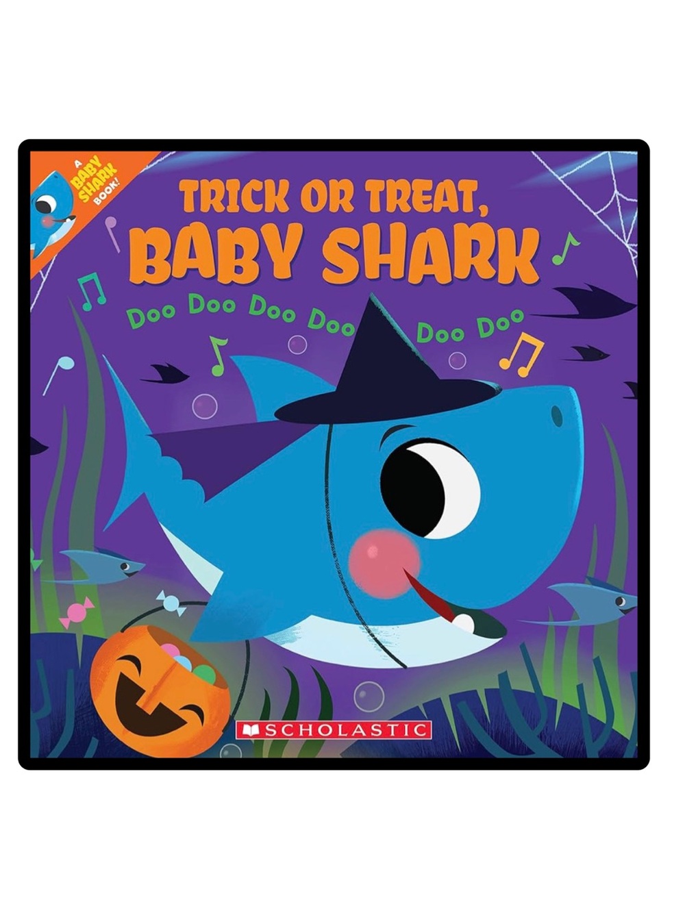 BUNDLE & SAVE🎃 Trick or Treat Baby Shark Softcover Book